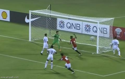 اهداف المنتخب اليمني للناشئين على المنتخب القطري 6-1