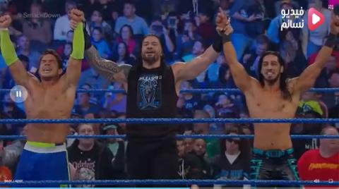 عرض سماك داون WWE Smackdown live 15/11/2019 مترجم اون لاين